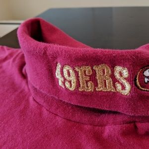 Vintage NFL San Francisco 49ers cotton turtleneck